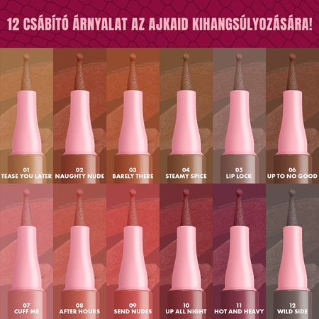 NYX Professional Makeup Lip Lingerie ajakfilc a hosszan tartó hatásért