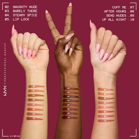 NYX Professional Makeup Lip Lingerie repara buzele pentru un efect de lunga durata