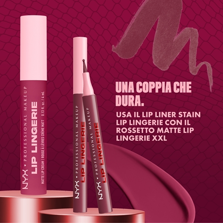NYX Professional Makeup Lip Lingerie pennarello labbra per un effetto lunga durata