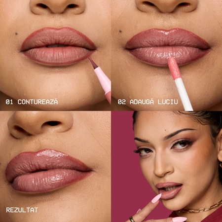 NYX Professional Makeup Lip Lingerie repara buzele pentru un efect de lunga durata