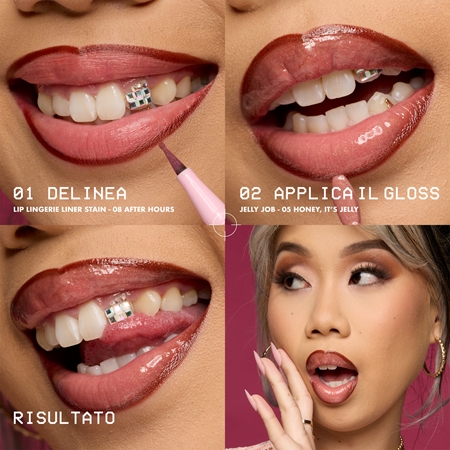 NYX Professional Makeup Lip Lingerie pennarello labbra per un effetto lunga durata