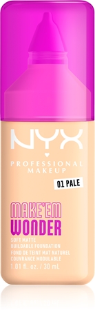 NYX Professional Makeup Make ‘Em Wonder ελαφρύ ματ μεικ απ