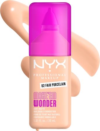NYX Professional Makeup Make ‘Em Wonder light mattifying foundation