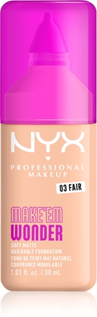NYX Professional Makeup Make ‘Em Wonder light mattifying foundation