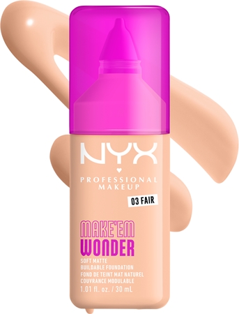 NYX Professional Makeup Make ‘Em Wonder light mattifying foundation