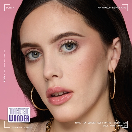 NYX Professional Makeup Make ‘Em Wonder make-up usor matifiant