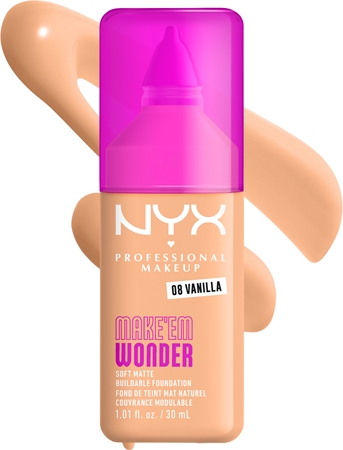 NYX Professional Makeup Make ‘Em Wonder ελαφρύ ματ μεικ απ