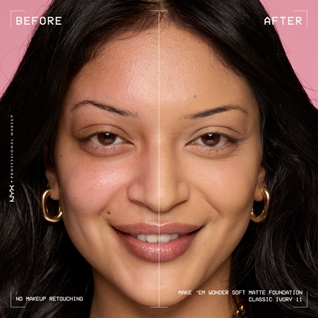 NYX Professional Makeup Make ‘Em Wonder lekki podkład matujący