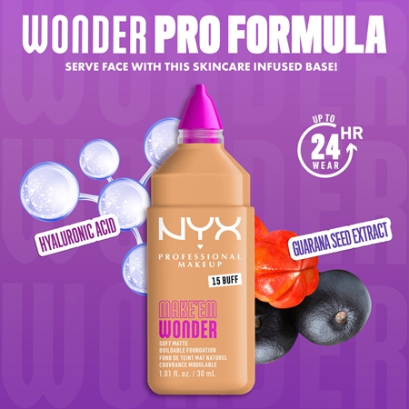 NYX Professional Makeup Make ‘Em Wonder ελαφρύ ματ μεικ απ