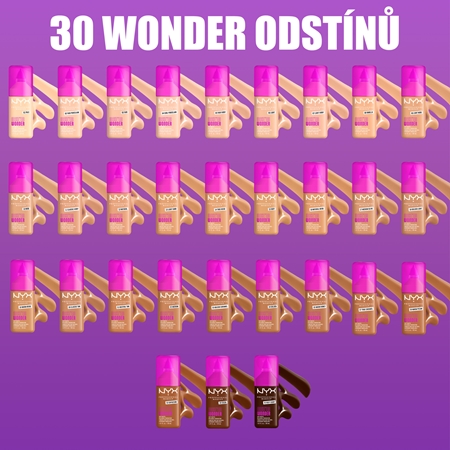 NYX Professional Makeup Make ‘Em Wonder lehký matující make-up