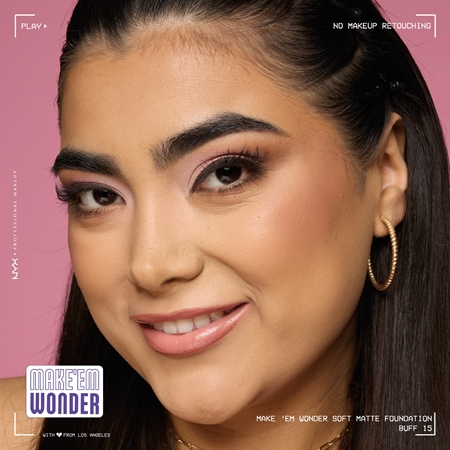 NYX Professional Makeup Make ‘Em Wonder make-up usor matifiant