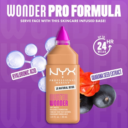 NYX Professional Makeup Make ‘Em Wonder light mattifying foundation