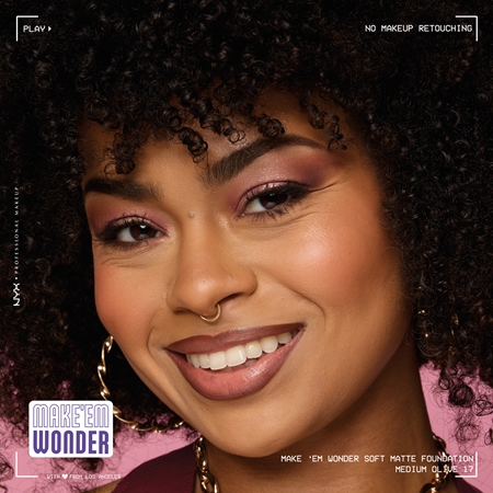 NYX Professional Makeup Make ‘Em Wonder lekki podkład matujący