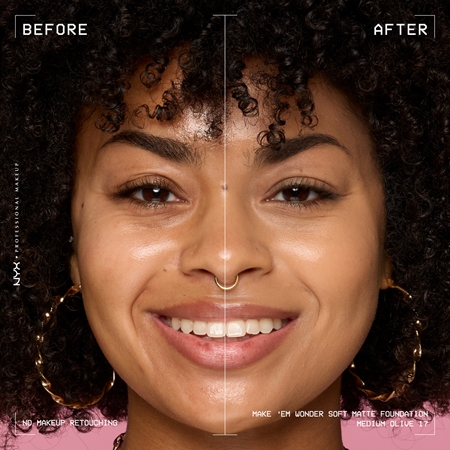 NYX Professional Makeup Make ‘Em Wonder lekki podkład matujący