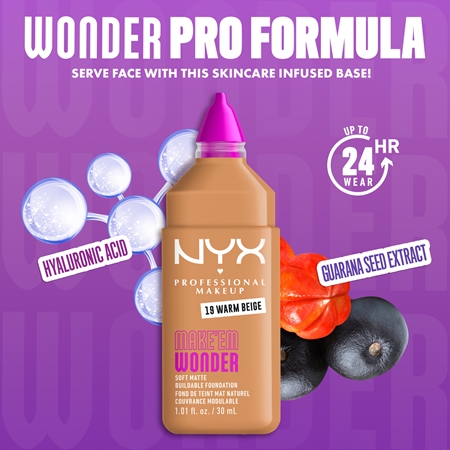 NYX Professional Makeup Make ‘Em Wonder fondotinta opacizzante leggero