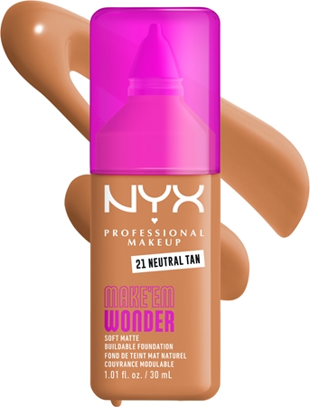 NYX Professional Makeup Make ‘Em Wonder ελαφρύ ματ μεικ απ