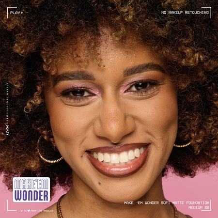 NYX Professional Makeup Make ‘Em Wonder make-up usor matifiant