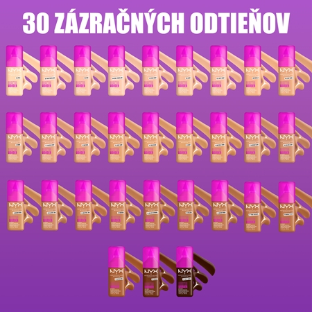 NYX Professional Makeup Make ‘Em Wonder ľahký zmatňujúci make-up