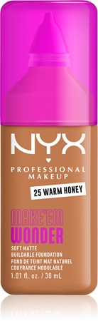 NYX Professional Makeup Make ‘Em Wonder könnyű mattító alapozó