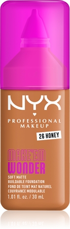 NYX Professional Makeup Make ‘Em Wonder lengvos tekstūros matinis makiažo pagrindas
