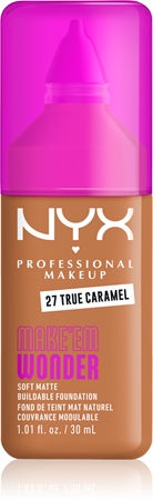 NYX Professional Makeup Make ‘Em Wonder könnyű mattító alapozó