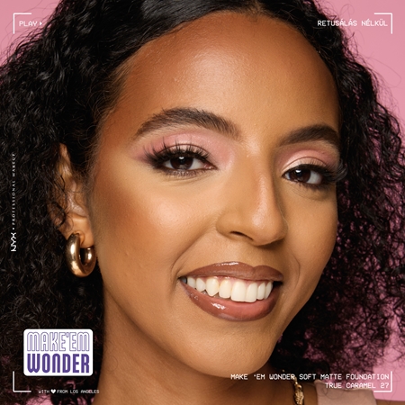 NYX Professional Makeup Make ‘Em Wonder könnyű mattító alapozó