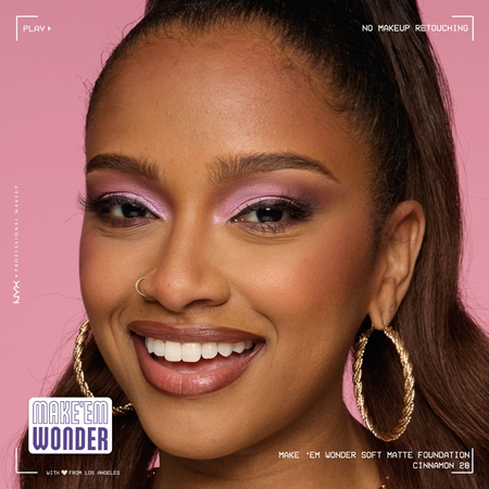 NYX Professional Makeup Make ‘Em Wonder make-up usor matifiant
