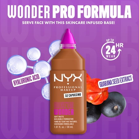 NYX Professional Makeup Make ‘Em Wonder ελαφρύ ματ μεικ απ