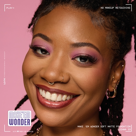 NYX Professional Makeup Make ‘Em Wonder lekki podkład matujący