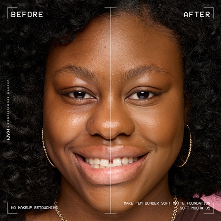 NYX Professional Makeup Make ‘Em Wonder make-up usor matifiant