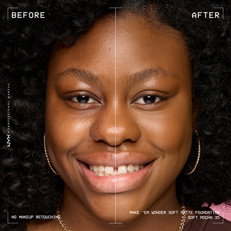 NYX Professional Makeup Make ‘Em Wonder lekki podkład matujący