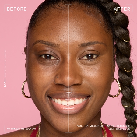 NYX Professional Makeup Make ‘Em Wonder lekki podkład matujący