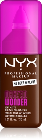 NYX Professional Makeup Make ‘Em Wonder lengvos tekstūros matinis makiažo pagrindas
