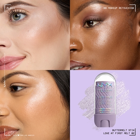 NYX Professional Makeup Buttermelt Glow Stix Stick Strălucire