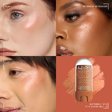 NYX Professional Makeup Buttermelt Glow Stix Stick Strălucire