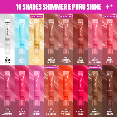 NYX Professional Makeup Jelly Job lucidalabbra luminoso effetto volumizzante