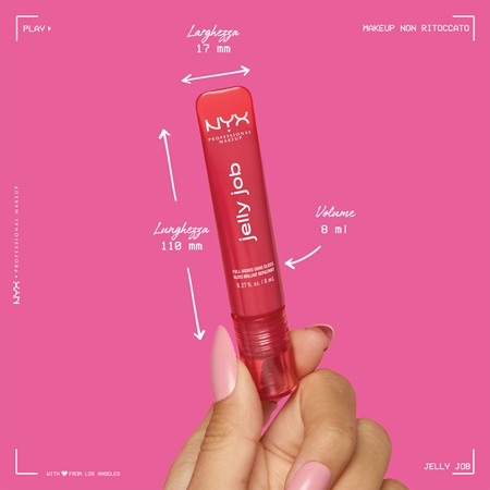 NYX Professional Makeup Jelly Job lucidalabbra luminoso effetto volumizzante