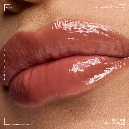 NYX Professional Makeup Jelly Job lśniący błyszczyk do ust z efektem powiększenia