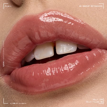 NYX Professional Makeup Jelly Job lśniący błyszczyk do ust z efektem powiększenia