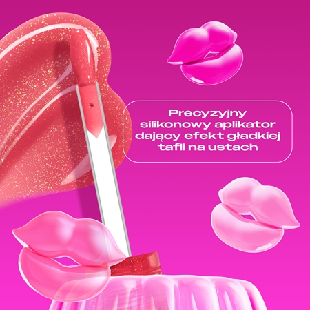 NYX Professional Makeup Jelly Job lśniący błyszczyk do ust z efektem powiększenia