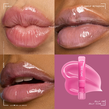 NYX Professional Makeup Jelly Job luciu de buze stralucitor cu efect de crestere
