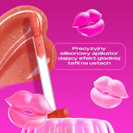 NYX Professional Makeup Jelly Job lśniący błyszczyk do ust z efektem powiększenia