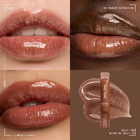 NYX Professional Makeup Jelly Job luciu de buze stralucitor cu efect de crestere