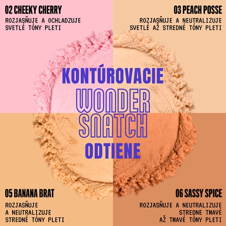 NYX Professional Makeup Wonder Snatch kontúrovací púder
