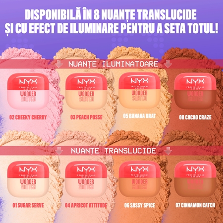 NYX Professional Makeup Wonder Snatch pulbere de contur