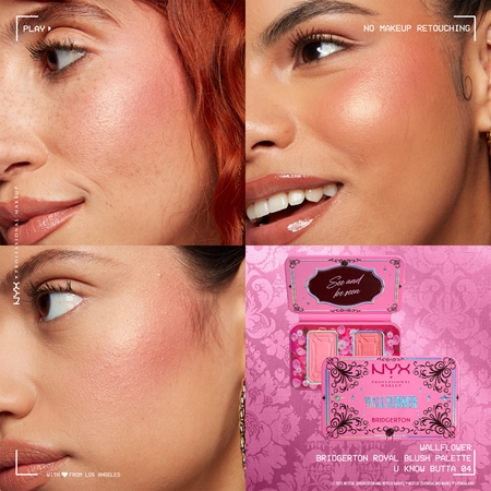 NYX Professional Makeup Bridgerton Royal Blush Blush Palette