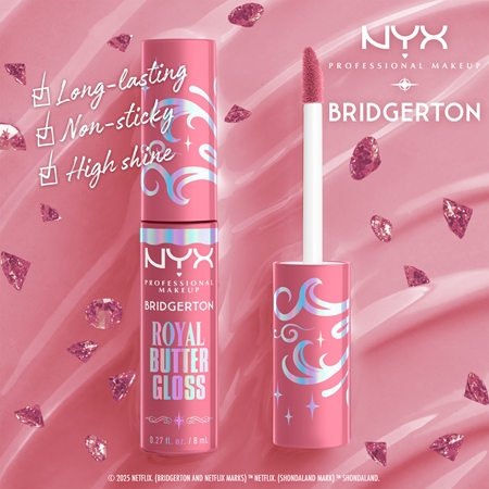 NYX Professional Makeup Bridgerton Royal Butter Gloss sijaj za ustnice
