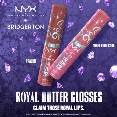 NYX Professional Makeup Bridgerton Royal Butter Gloss sijaj za ustnice