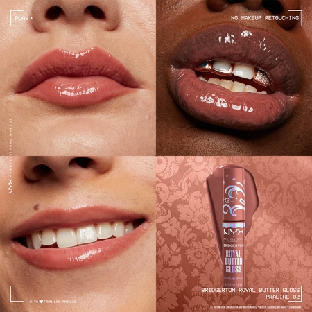 NYX Professional Makeup Bridgerton Royal Butter Gloss Lip Gloss