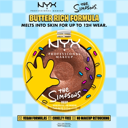 NYX Professional Makeup The Simpsons Highlighter highlighter